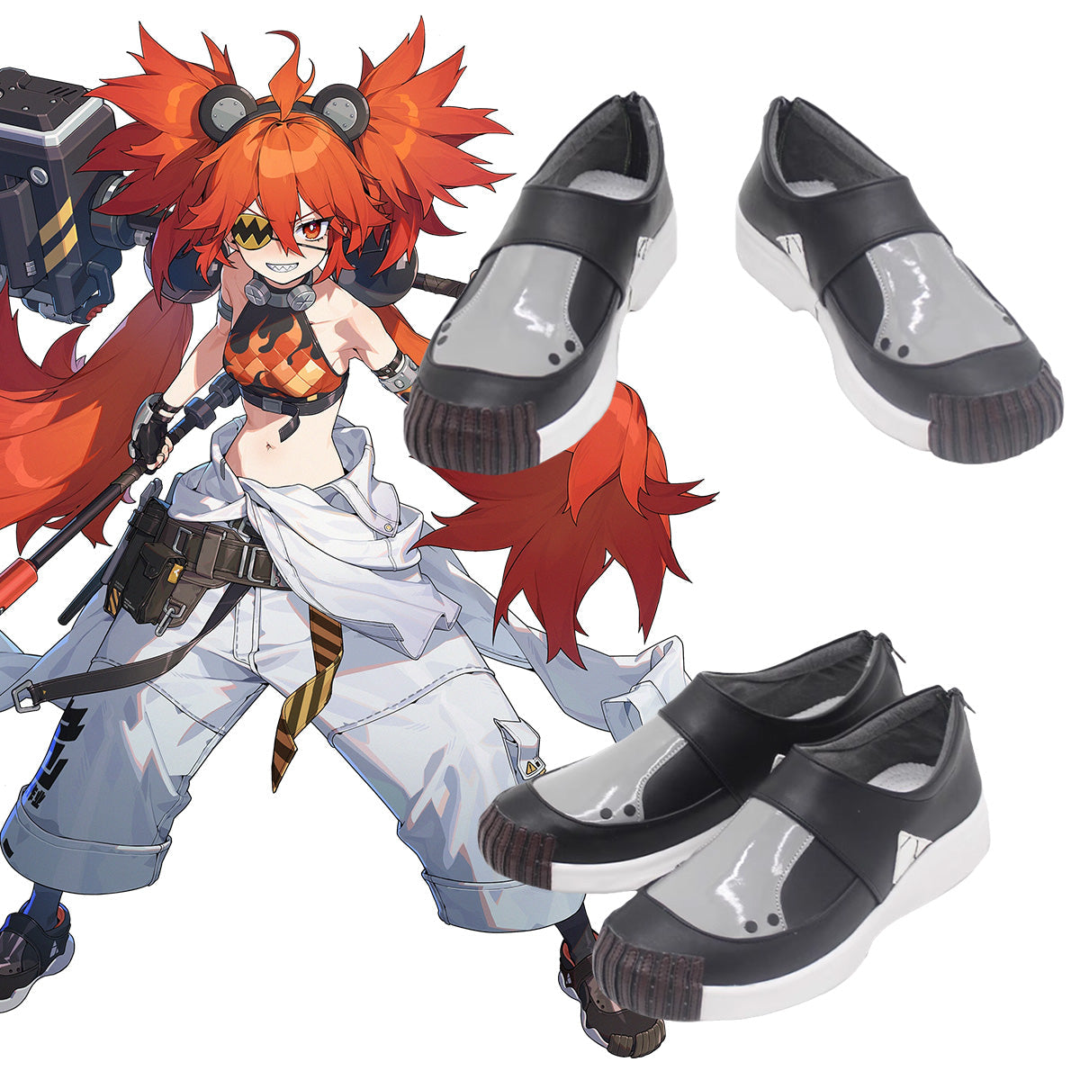 Zenless Zone Zero Koleda Belobog Heavy Industries Cosplay Shoes Shoes/Boots - Tophatter Daily Deals